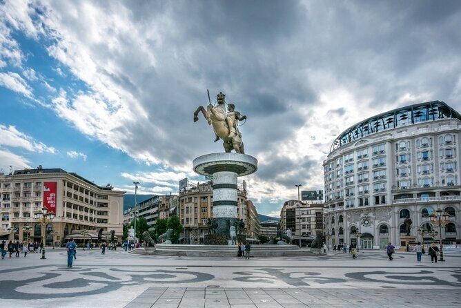 2-Day Private Ohrid Tour in Skopje, Prishtine Trip and Prizren - Prishtina promenade: statues, names, and a quick city sense