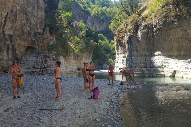 From Berat: Osum Canyon and Bogove Waterfall - Bogove Waterfall hike: shade, trees, and the cold-water option