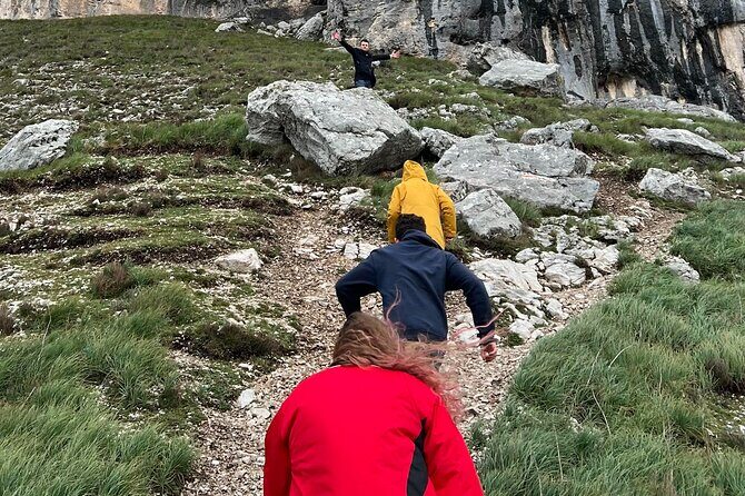 Full-Day Guided Tour to Lake Bovilla, Albania - Walking, views, and climbing-adjacent terrain near the lake