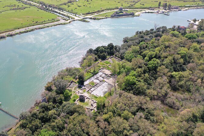 Full Day Tour: Butrint National Park, Ksamil, Blue Eye and Lekursi Castle - Lekursi Castle: Saranda views that can carry your sunset plan