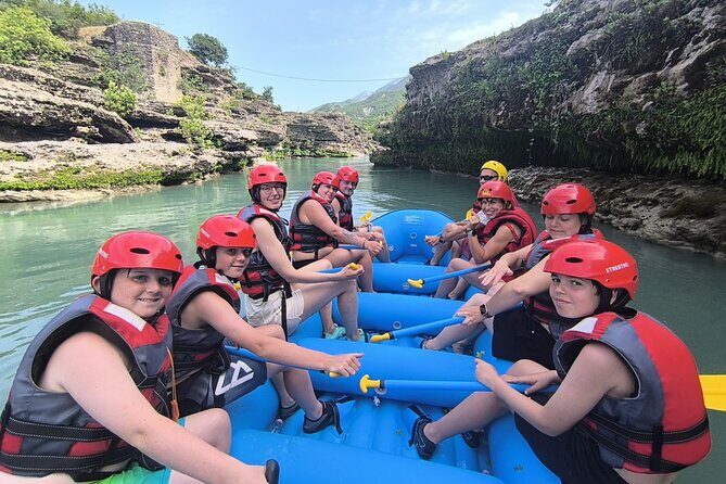 Guided Rafting Tour - Vjosa River National Park - Permet, Albania - Mid-journey swim and light snack: the calm break you need
