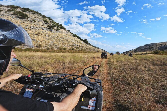Half day Quad Adventure at Vjosa National Park in Permet - Possible route moments: a church, a river crossing, and thermal-bath vibes