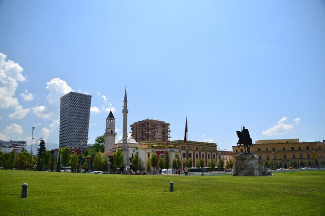 Inside Tirana Walking Tour - Skanderbeg Square: the city’s center and its big-name buildings