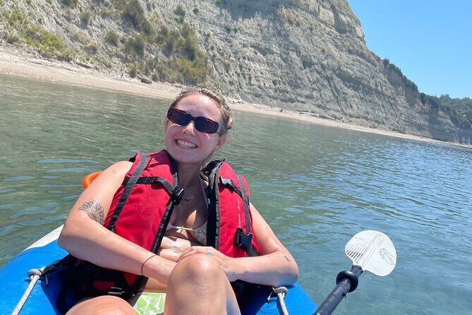 Kayak in Cape of Rodon,Tirana Albania Tour (ARG) - Kayaking Cape Rodon: clear water, manageable pacing