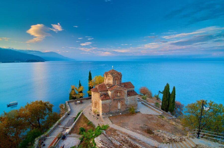 N. Macedonia &Kosovo; Semi – Private Tour; Tour Leader & Car - UNESCO Ohrid Lake: churches, viewpoints, and Roman-style lake lore
