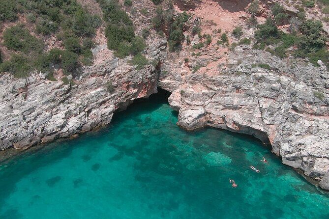 Private 6 H Boat Dafina Bay & Bear's Bay - A Private 6-Hour Boat Day in Vlore’s Karaburun-Sazan Marine Park