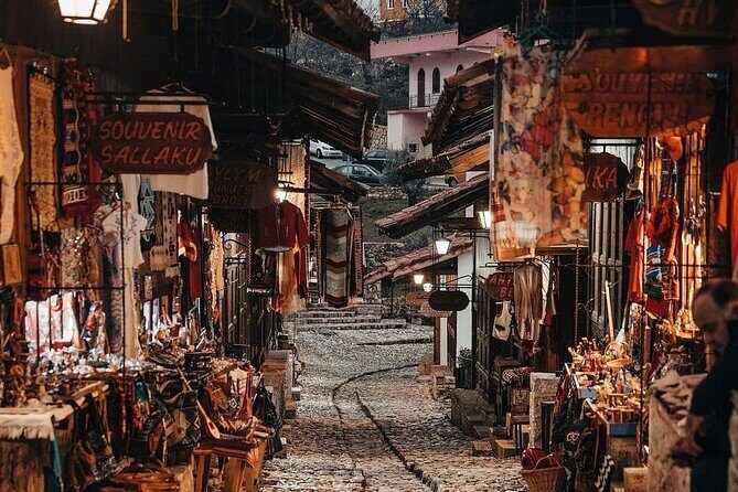 Semi-Private Tour; N. Macedonia, Kosovo & Albania in 4 Days - Kruja: Medieval Bazaar Snacks, Craft Shopping, and an Ottoman-Era Resistance Castle