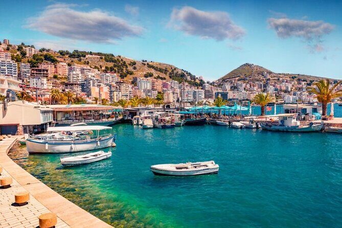 Small Group Tour of Albanian Riviera; Saranda, Ksamil & Dhermi - Day 1: Saranda’s rocky-beach vibe and Lekursi Castle sunset views