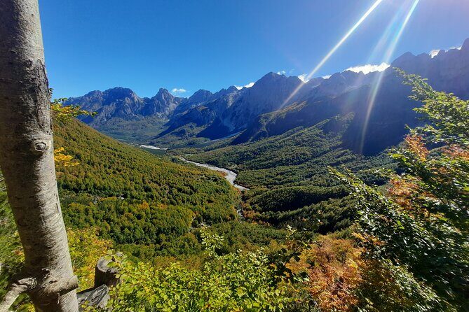Tour of Komani, Valbona, Thethi, Blue Eye in three days - Day 2: Rragami Waterfall, then the long climb of Valbona Pass to Theth