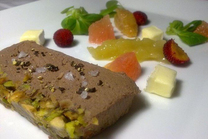 Traditional Albanian and Mediterranean Dinner - Dessert: Qumeshtor flan for the final sweet note