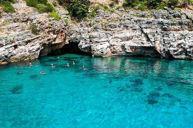 Vlore Speedboat Tour to Dafina Bay & Haxhi Ali Cave - Dafina Bay and Dafina Cave: your main swim-and-snorkel block