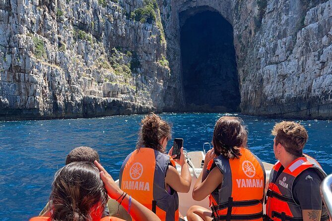 Vlore Speedboat Tour to Sazan Island & Haxhi Ali Cave - Stop 2: Haxhi Ali Cave and the Swim-Plus-Scenery Moment