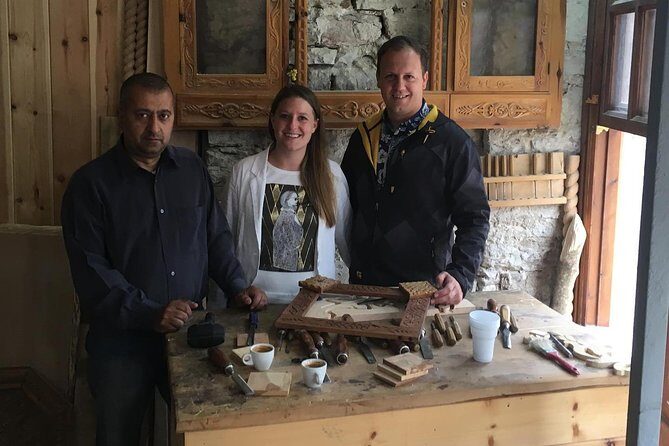 Wood Crafting Experience in Gjirokastra - The workshop flow: wood basics, design on paper, then carving